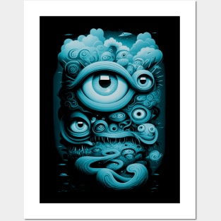 Trippy Eye 3.0 Posters and Art